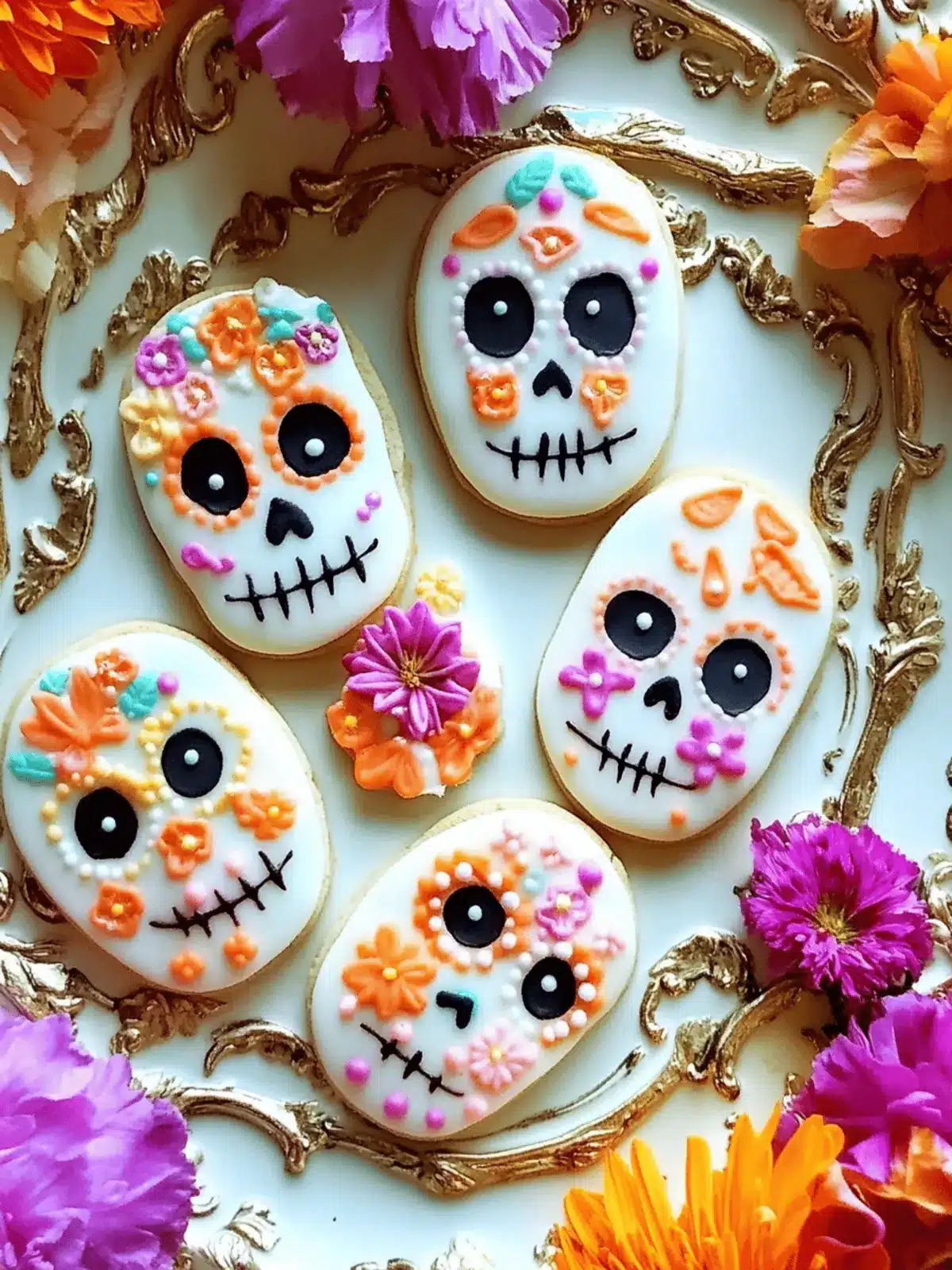 Sugar Skull Cookies