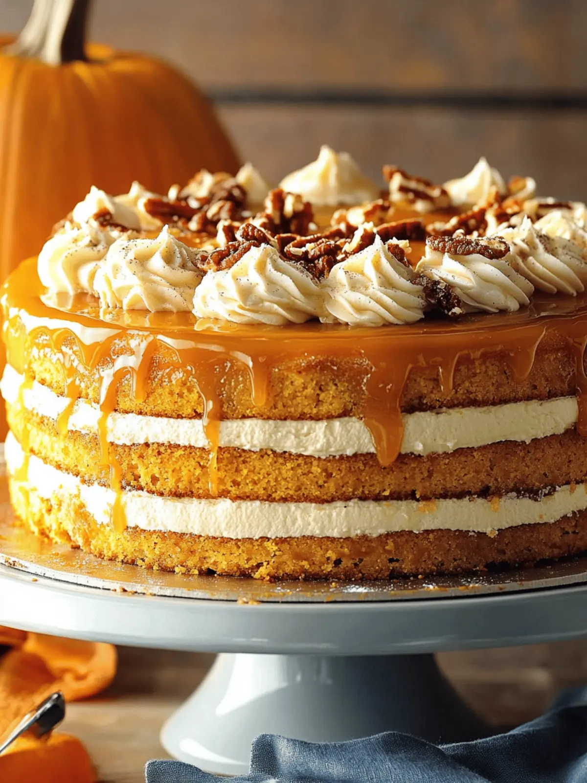 Pumpkin Torte