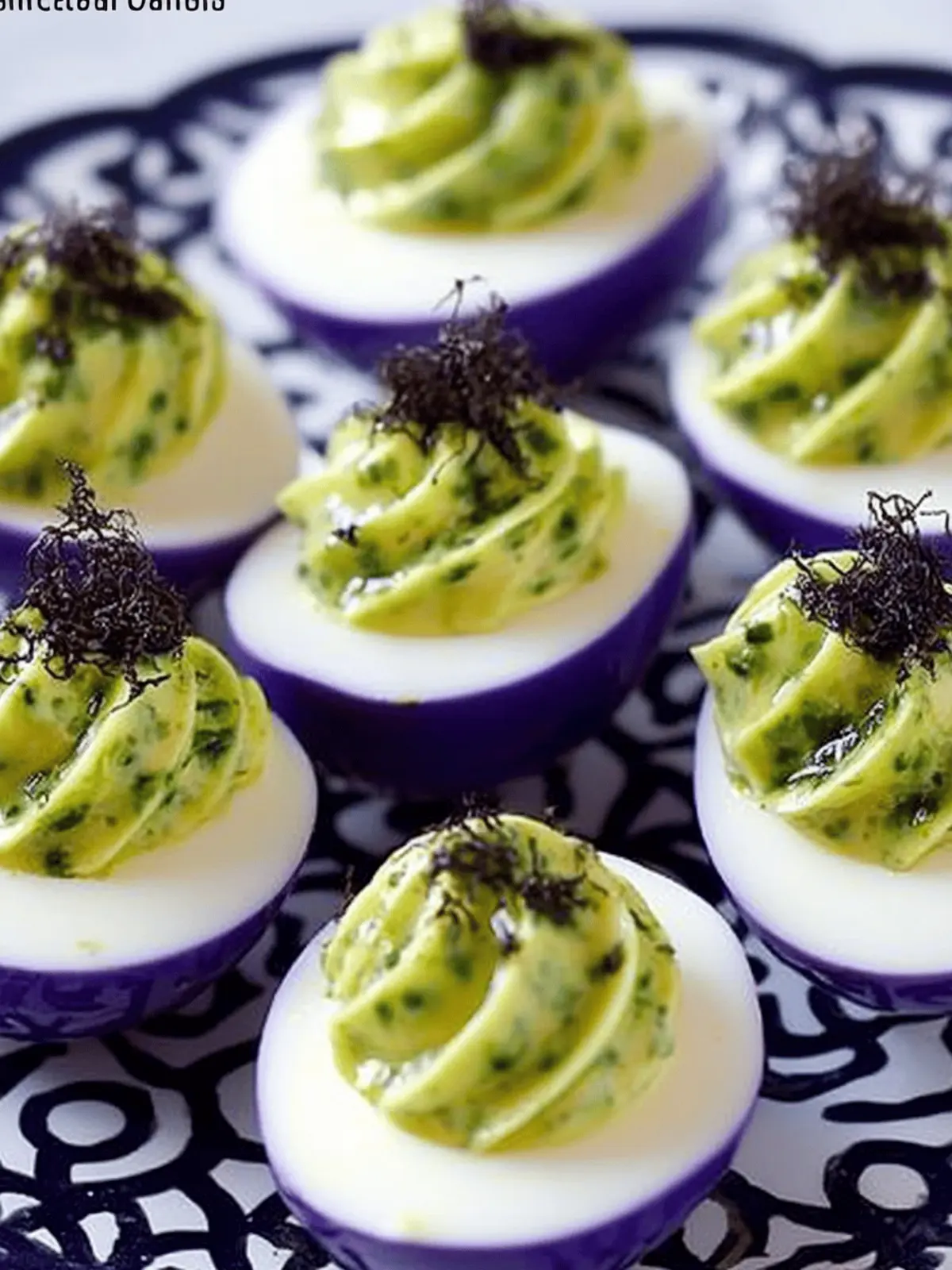 Deliciously Rotten Deviled Eggs