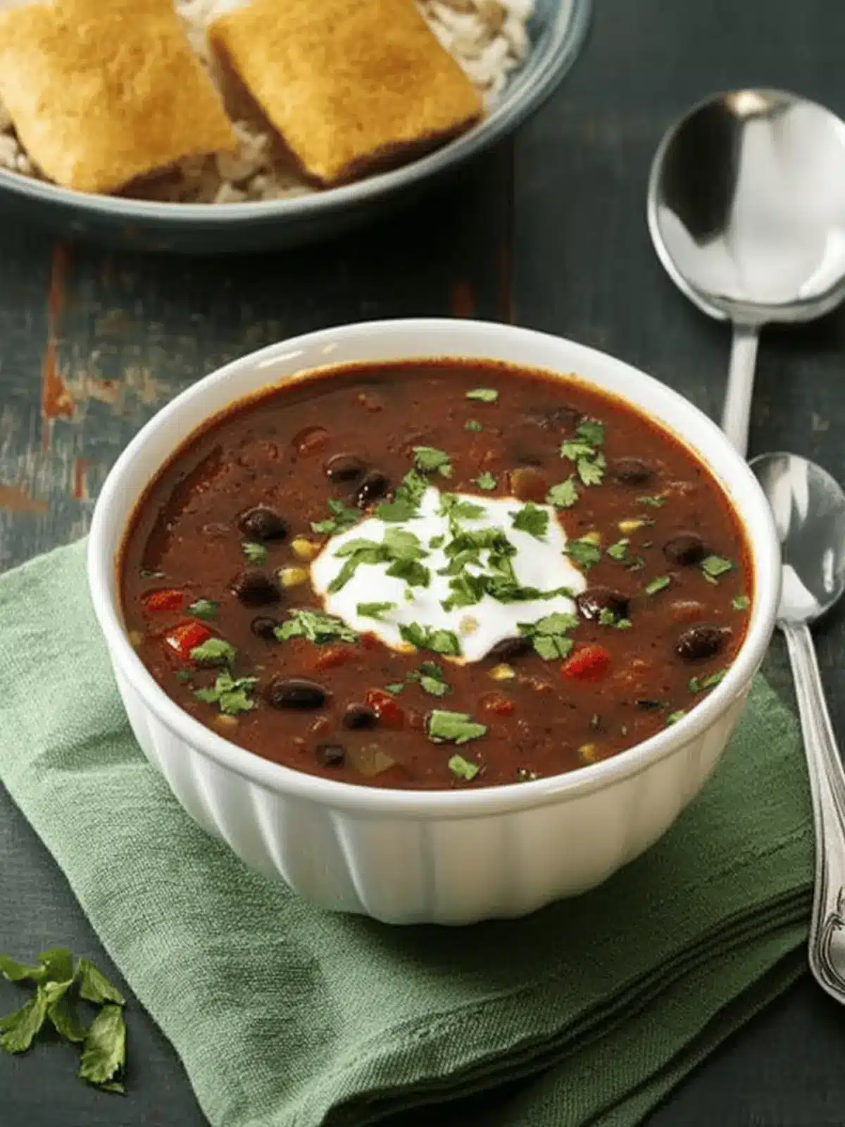 Spicy Black Bean and Pepper Soup That Warms Your Soul 3 Spicy Black Bean and Pepper Soup