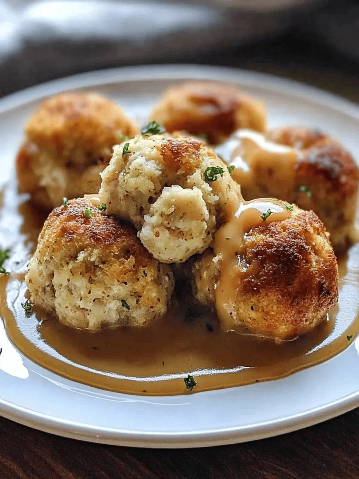 Crispy Turkey Stuffing Balls to Transform Your Leftovers 4 Turkey stuffing Balls
