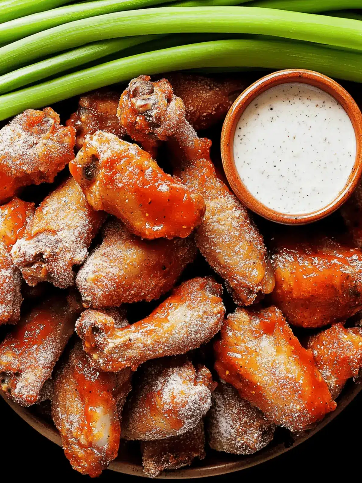 Ranch Wings & Buffalo Sauce