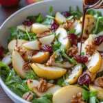 Pear Salad with Balsamic Vinaigrette