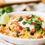 Mix and Bake Chicken Taco Casserole