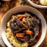 Red Wine Braised Pot Roast.
