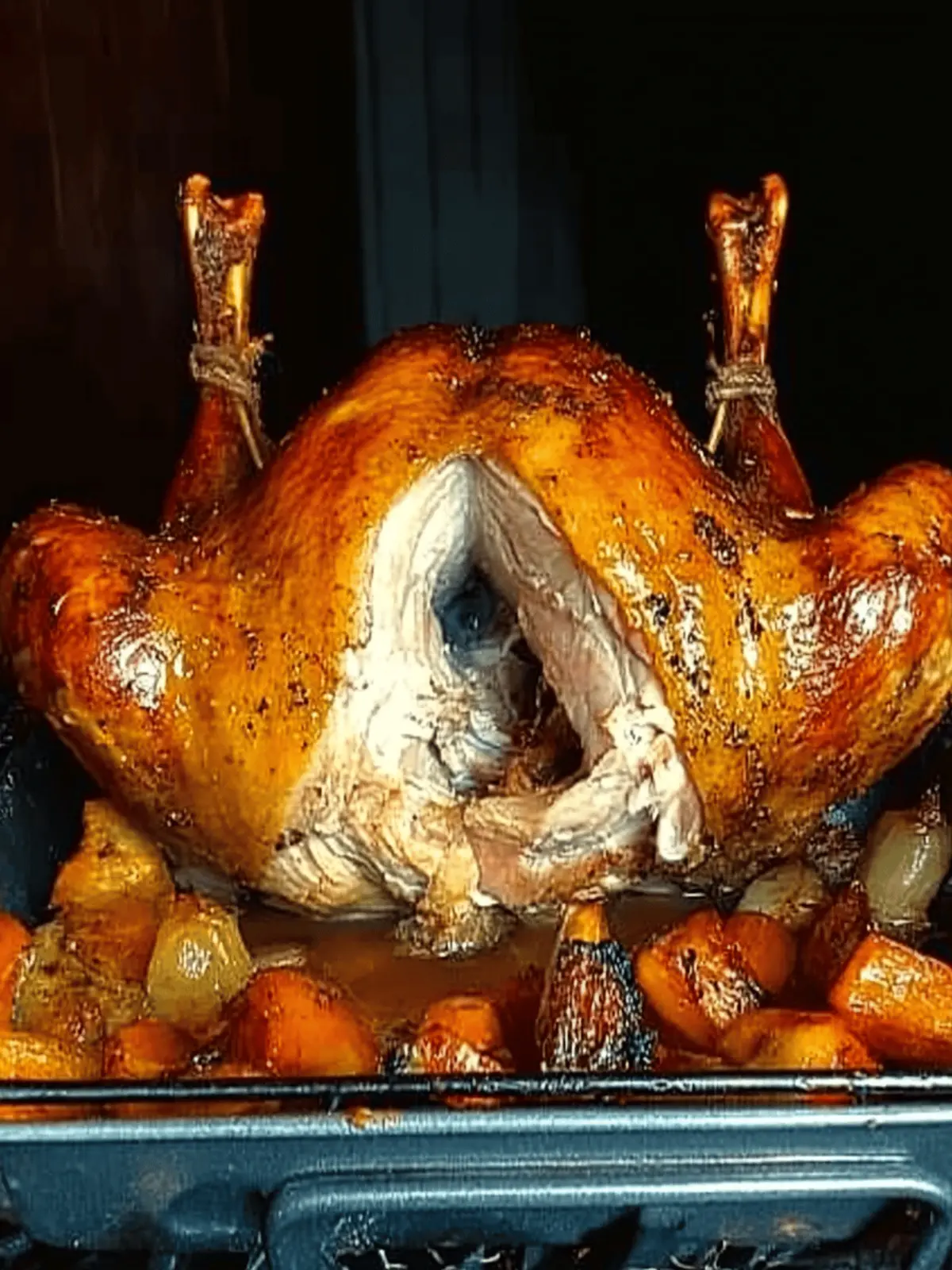 Roasted Turkey, Navy Style