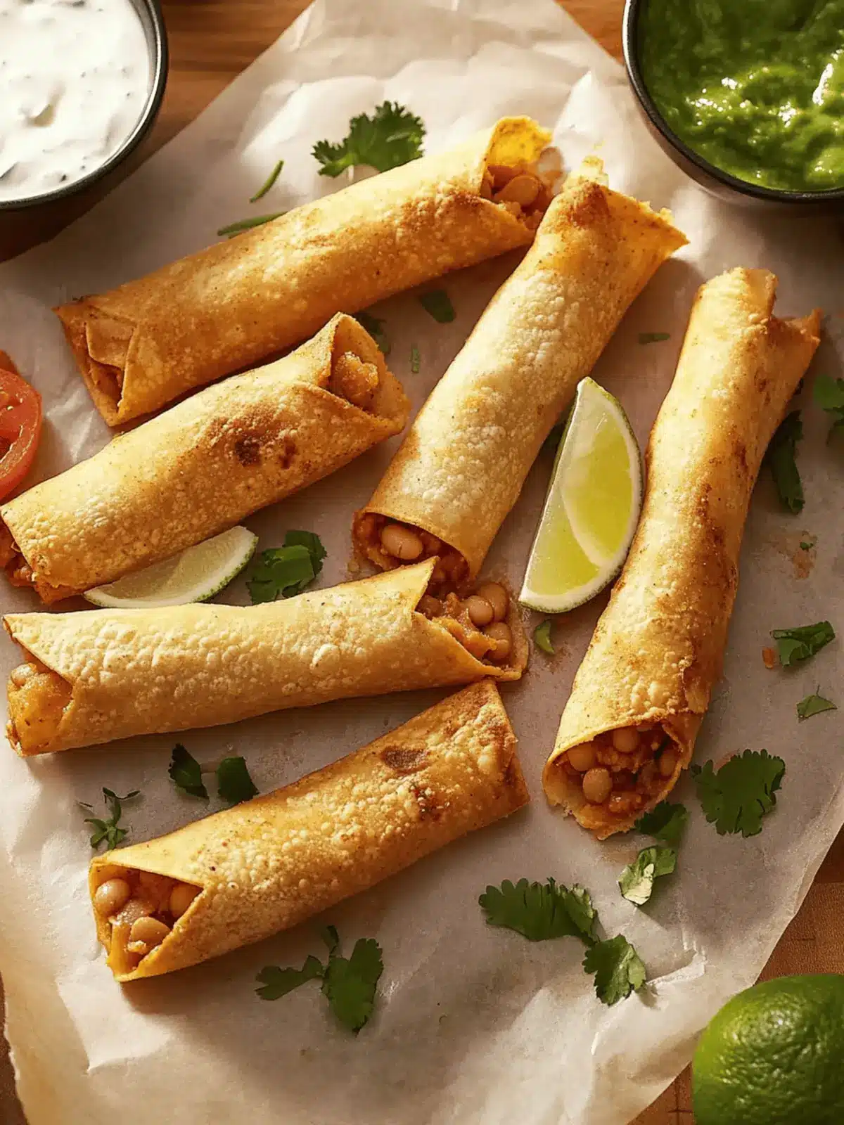 Bean & Cheese Taquitos