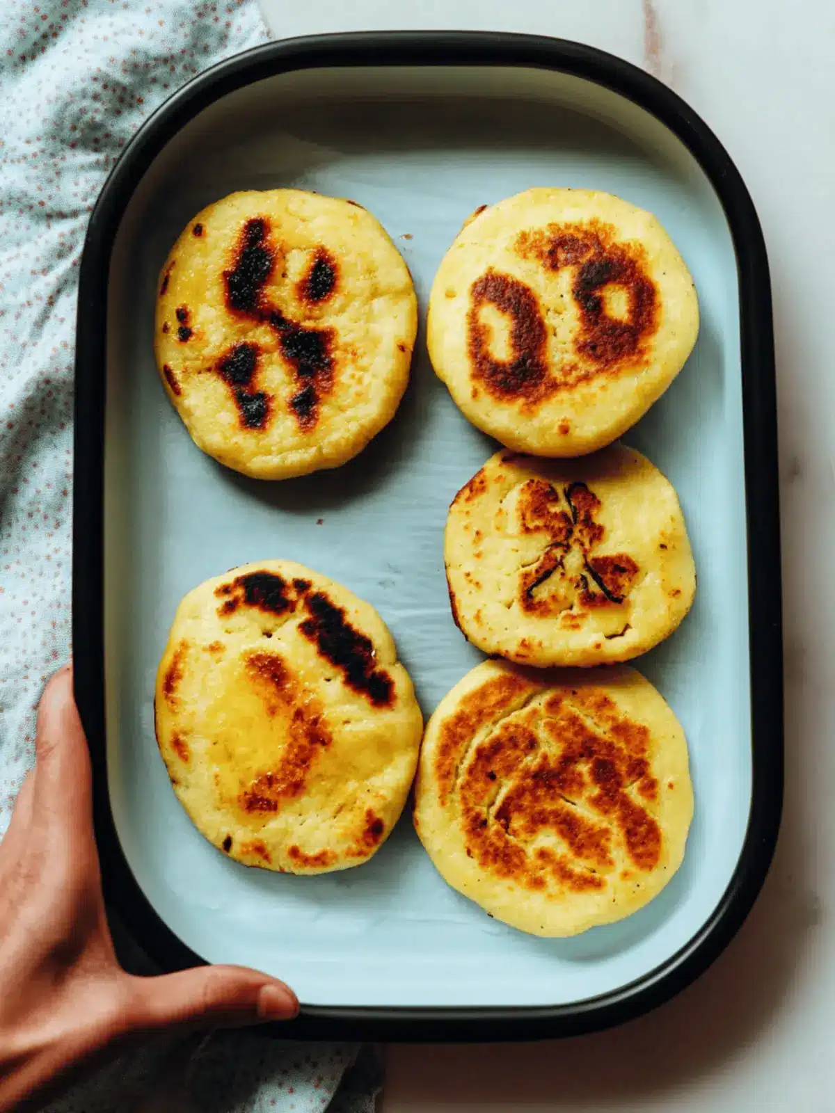 Arepas (3 Ingredients!)