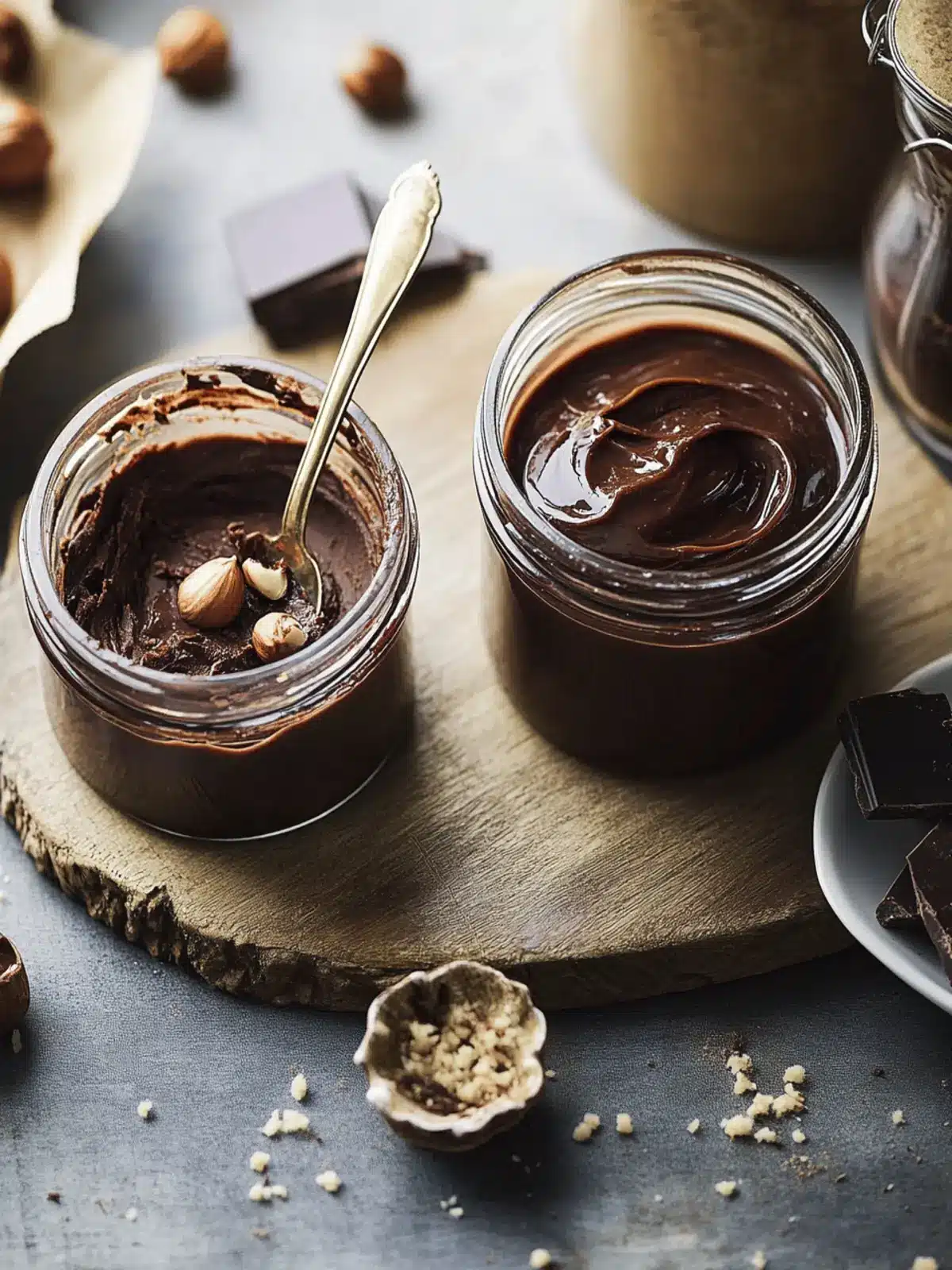 Decadent Hazelnut Chocolate Spread: Homemade Bliss Awaits 3 Hazelnut chocolate spread