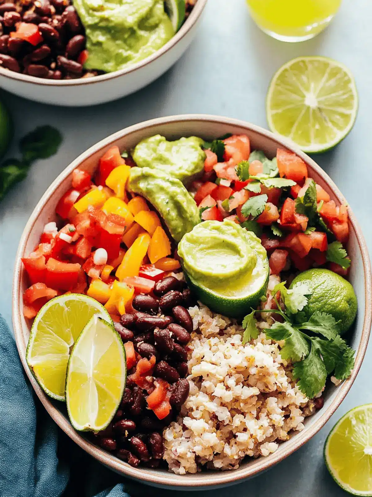 Cauliflower Rice Burrito Bowl