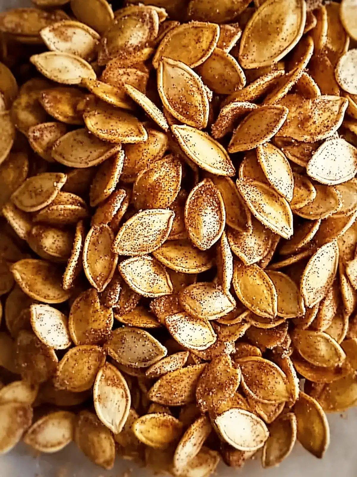Crispy Cinnamon Sugar Pumpkin Seeds You’ll Crave! 4 Cinnamon Sugar Pumpkin Seeds
