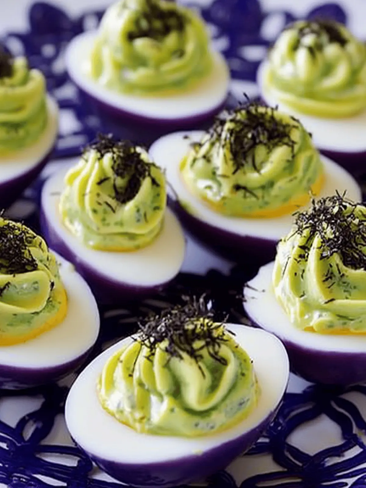 Deliciously Rotten Deviled Eggs
