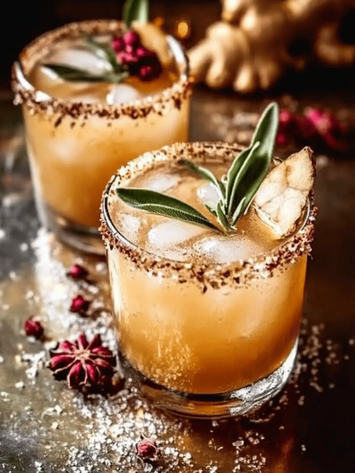 Brown Sugar Sage Ginger Paloma