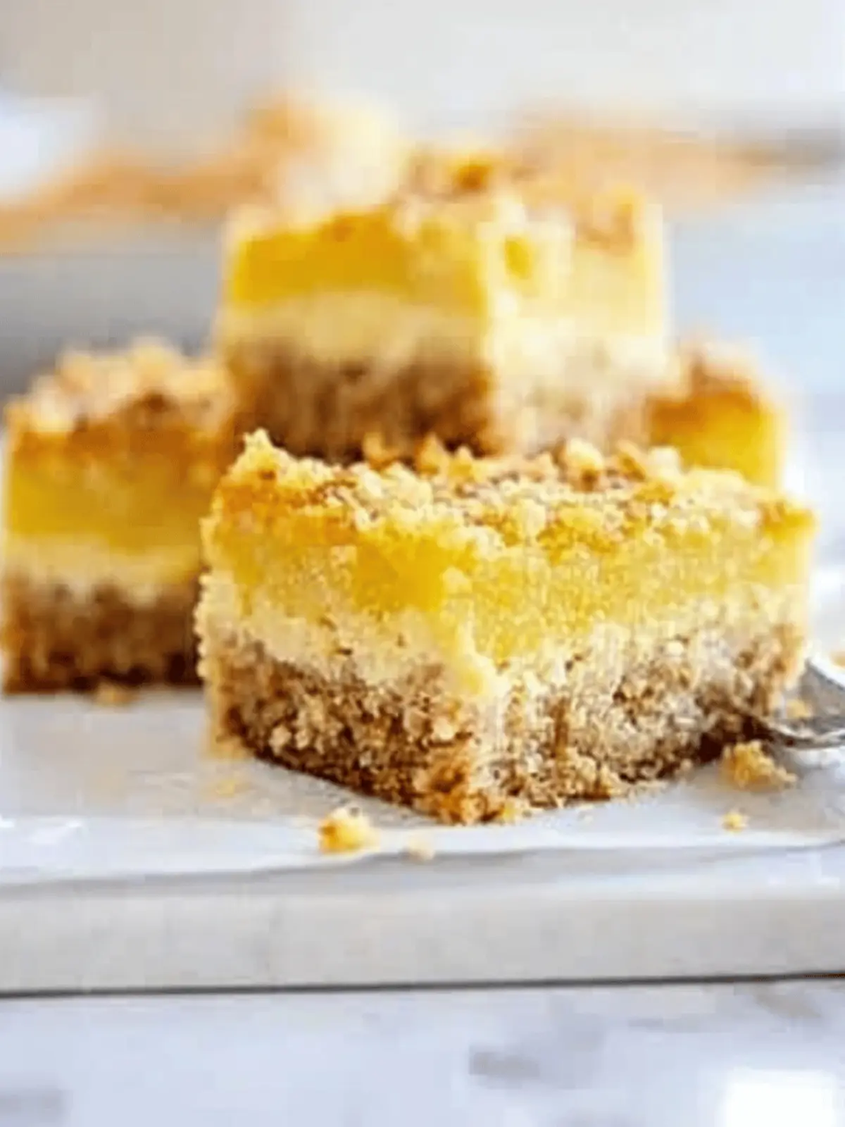 Healthy High Protein Lemon Bars