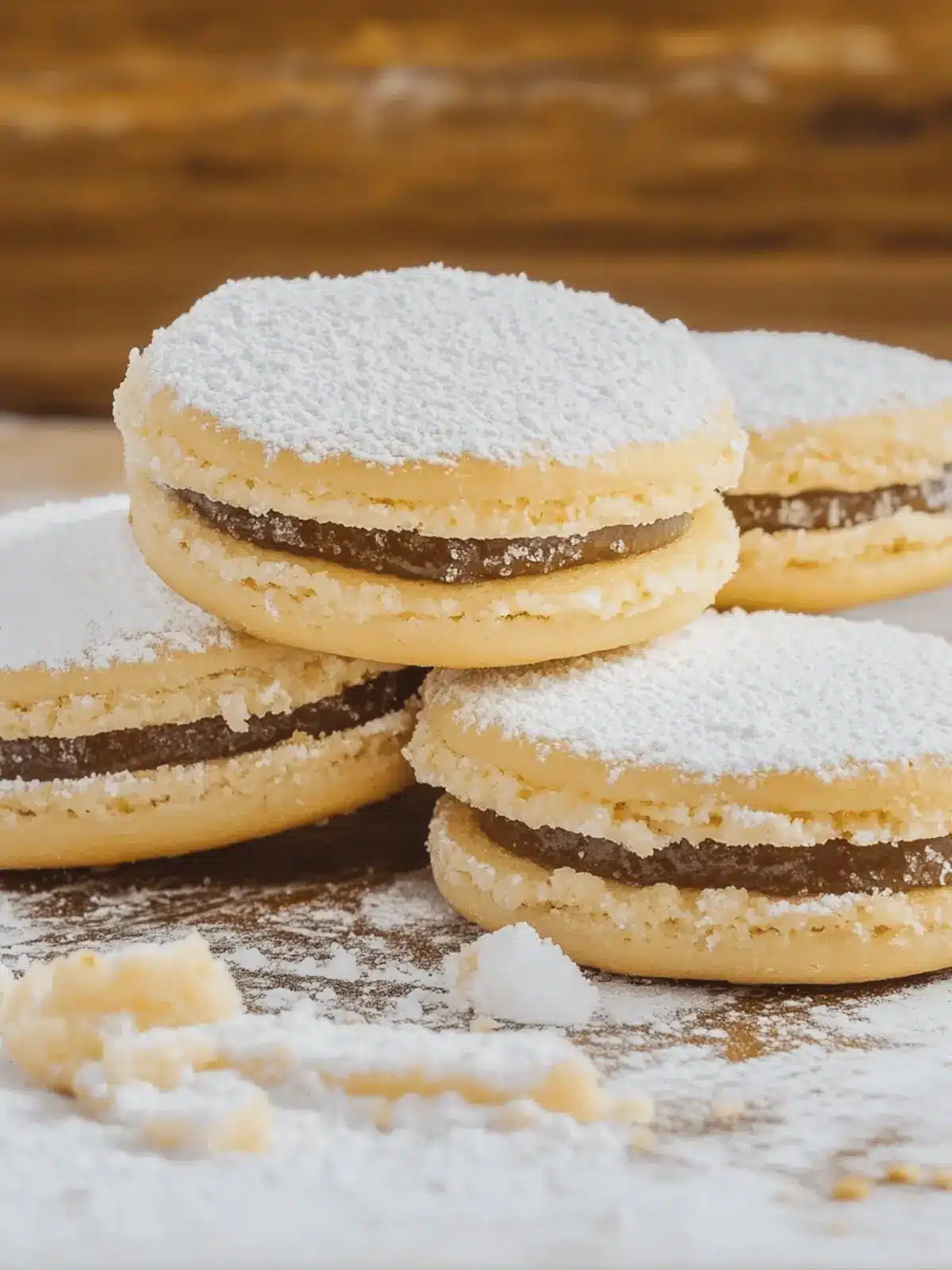 Traditional Cornstarch Alfajores