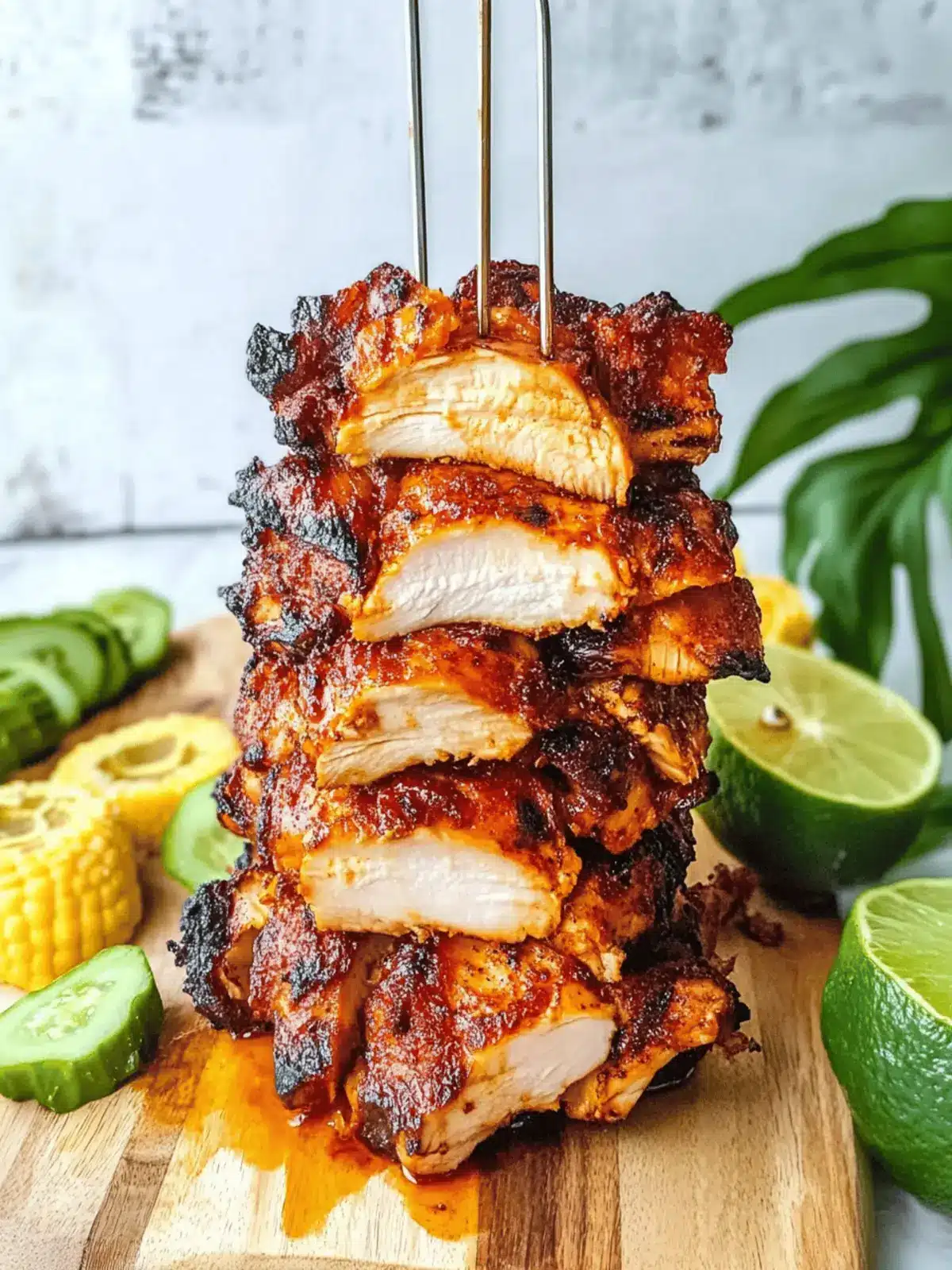 Smoked Chicken Al Pastor: A Flavor-Packed Adventure Await! 2 Smoked Chicken Al Pastor