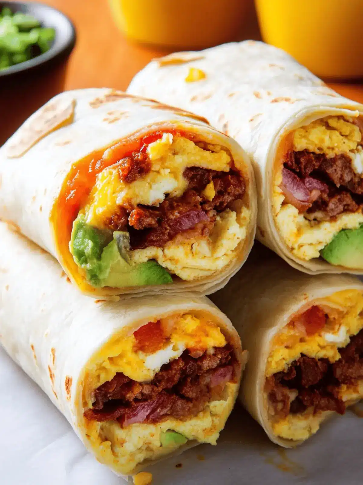 Crispy Breakfast Burritos Packed with Flavor and Fun 3 Breakfast Burritos