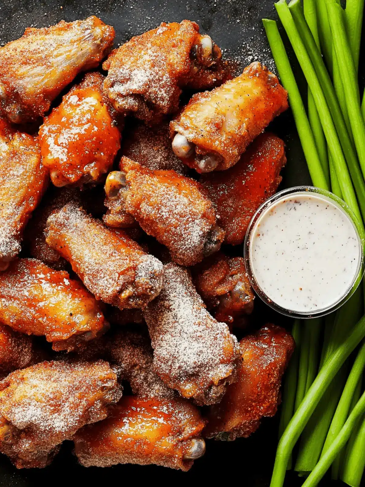 Ranch Wings & Buffalo Sauce