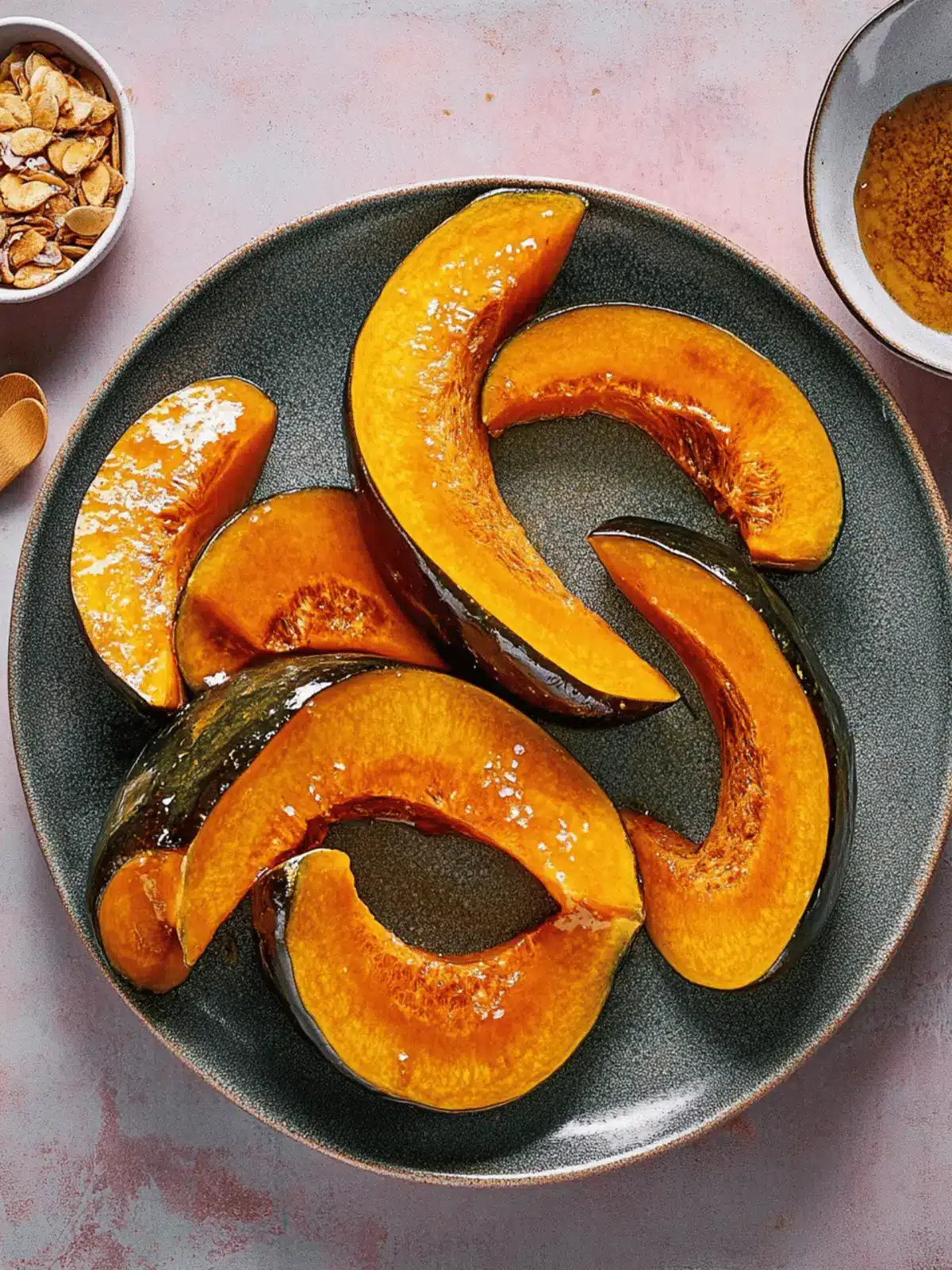 Savory Kabocha Squash with Maple-Soy Brown Butter Bliss 2 Kabocha Squash