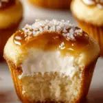 Vanilla Bean Crème Brûlée Cheesecake Cupcakes