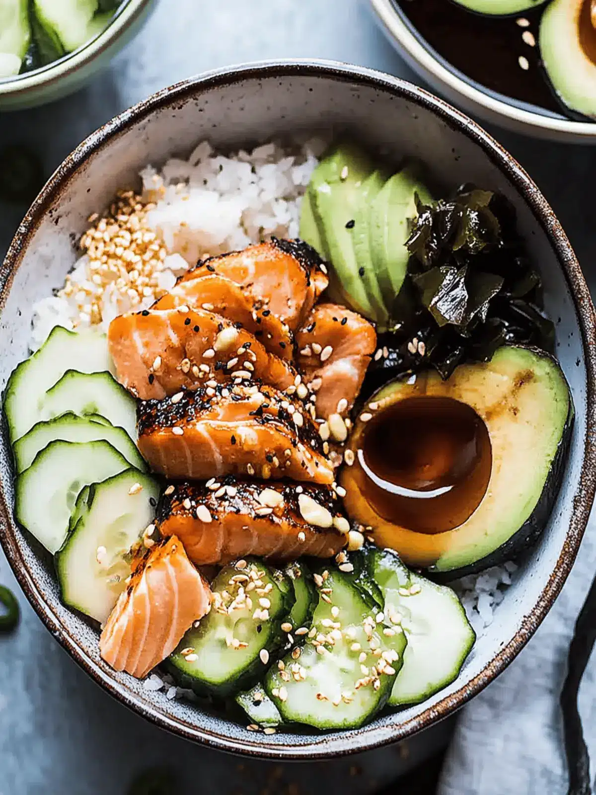 Salmon Sushi Bowl