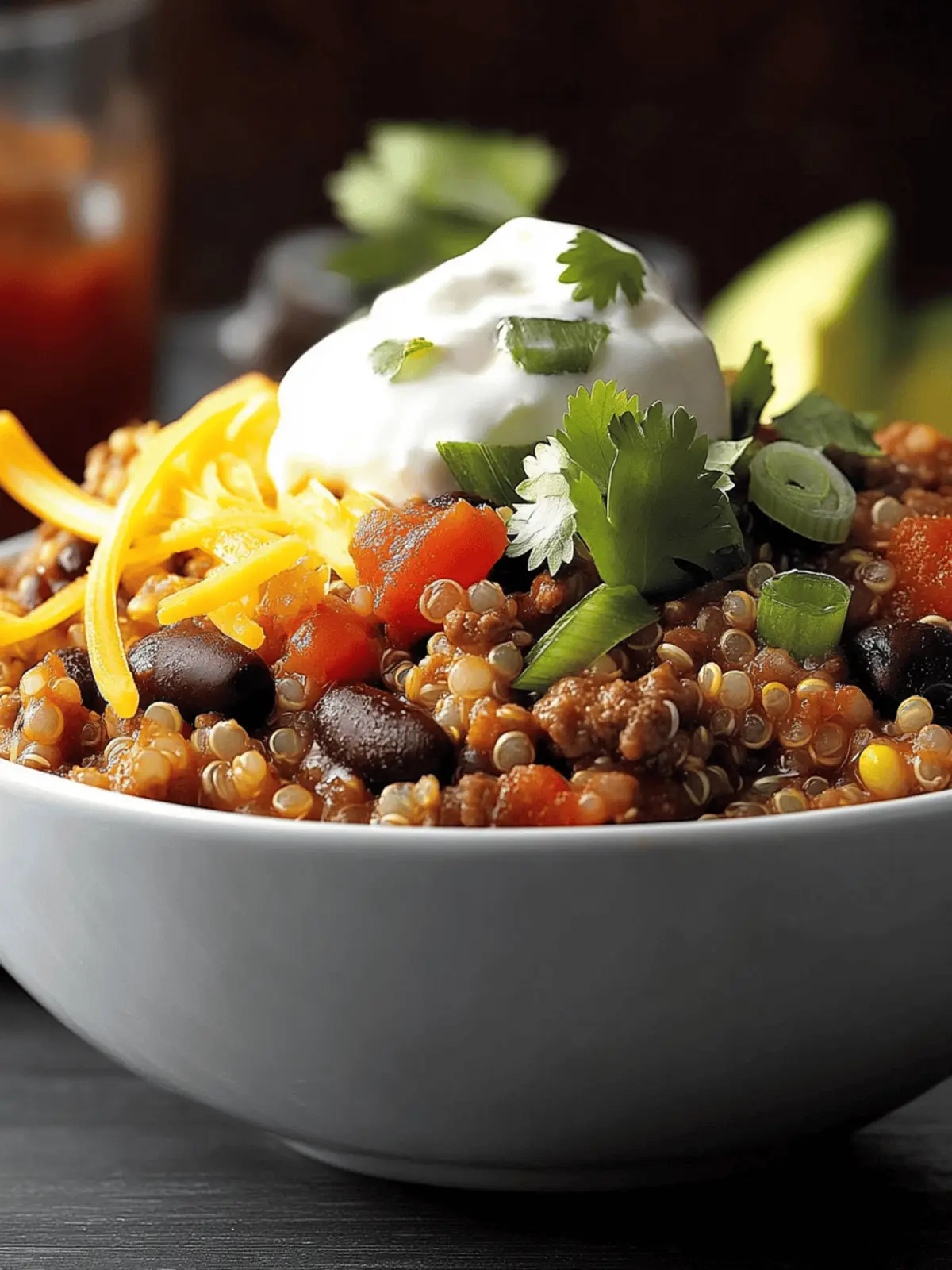 Hearty Slow-Cooker Quinoa Chili for Cozy Nights In 3 Slow-Cooker Quinoa Chili