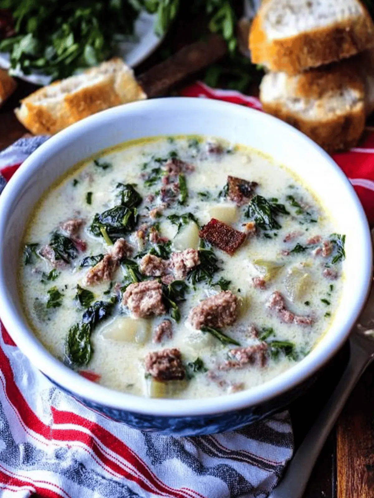 zuppa toscana (thick)