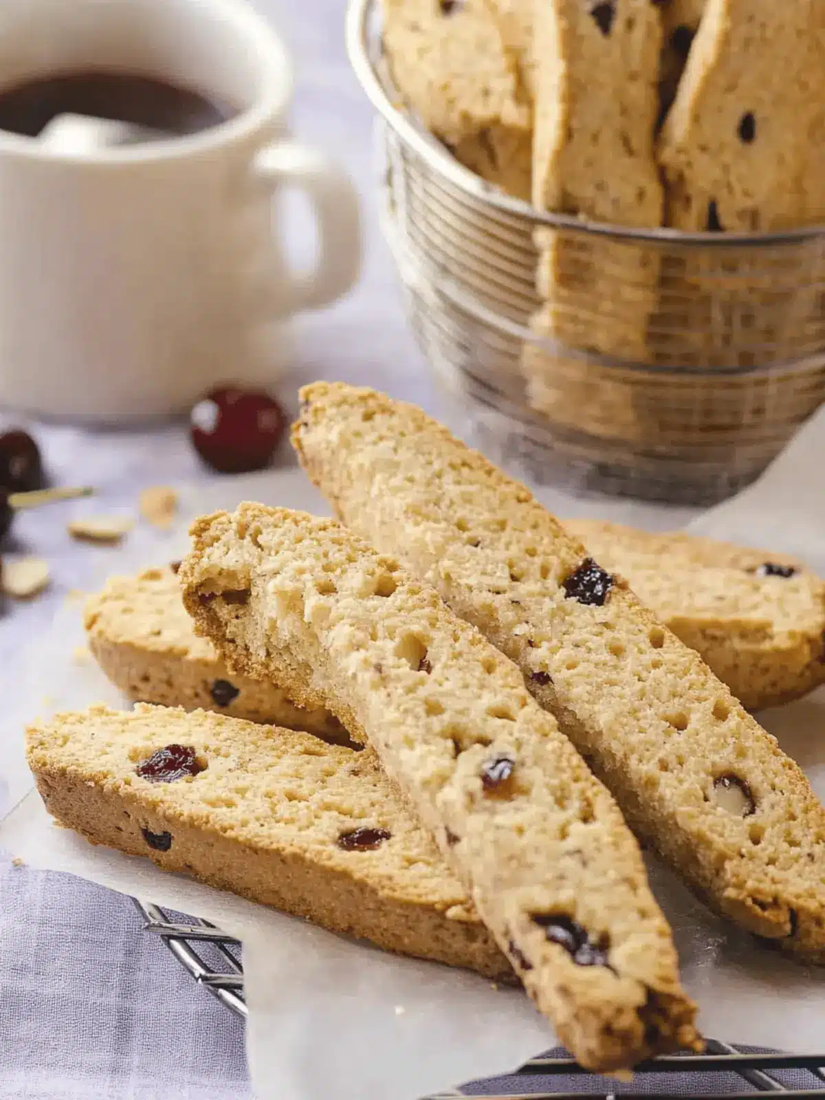 Delightful Cherry Almond Biscotti for Your Holiday Table 3 Cherry Almond Biscotti