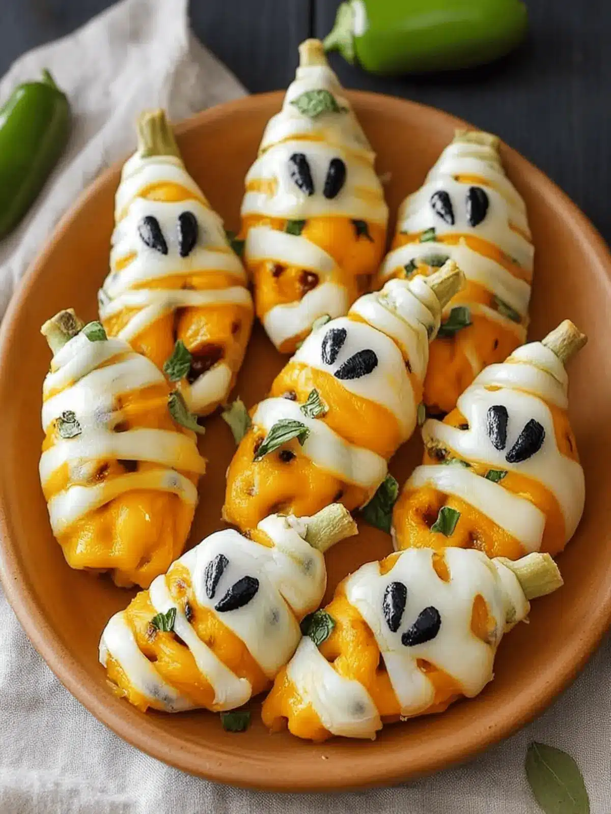 Jalapeno Popper Mummies