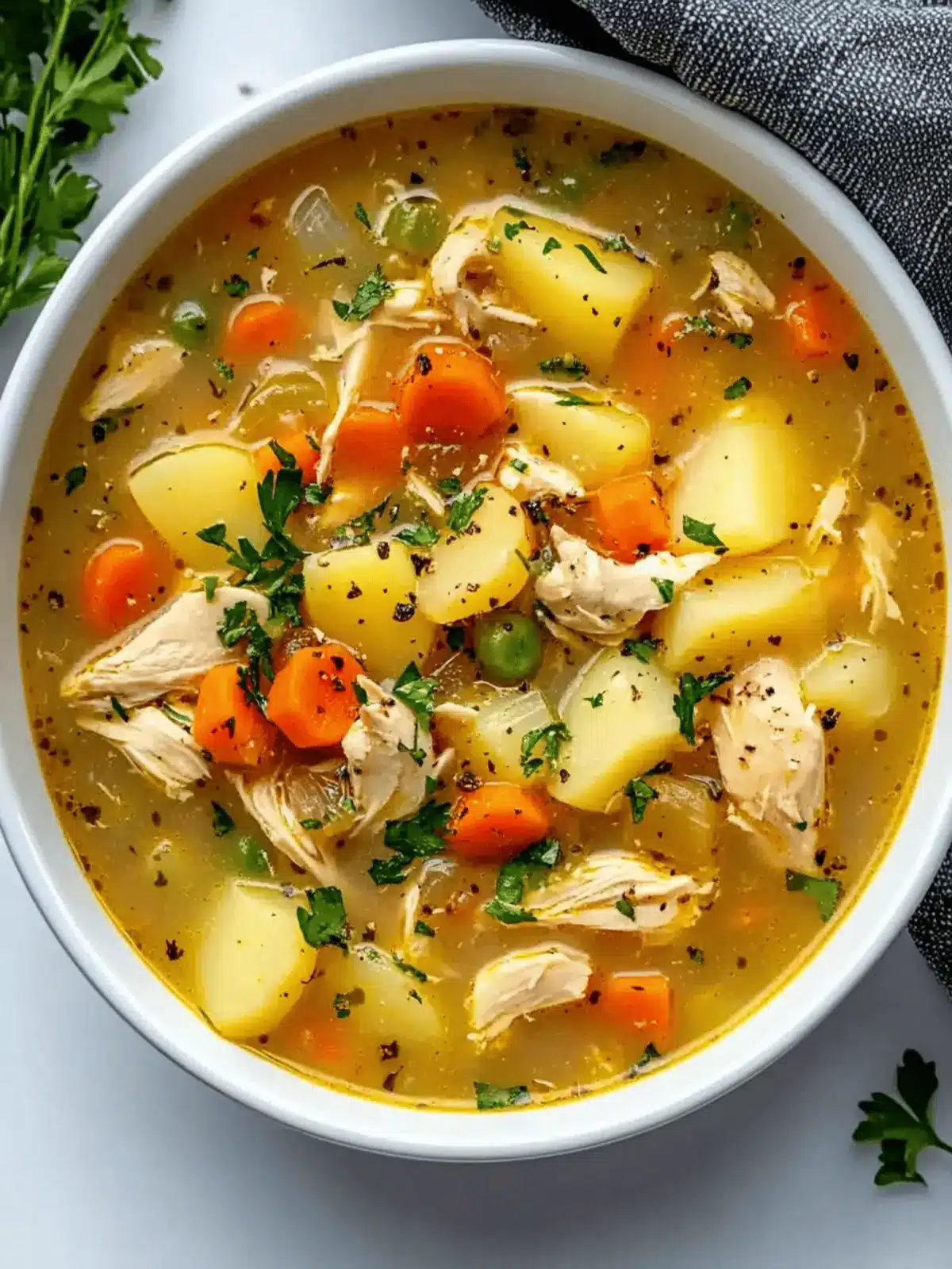 Creamy Chicken Soup with Potatoes for Cozy Nights 2 Chicken Soup with Potatoes