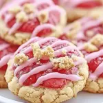 Strawberry Crunch Cookies