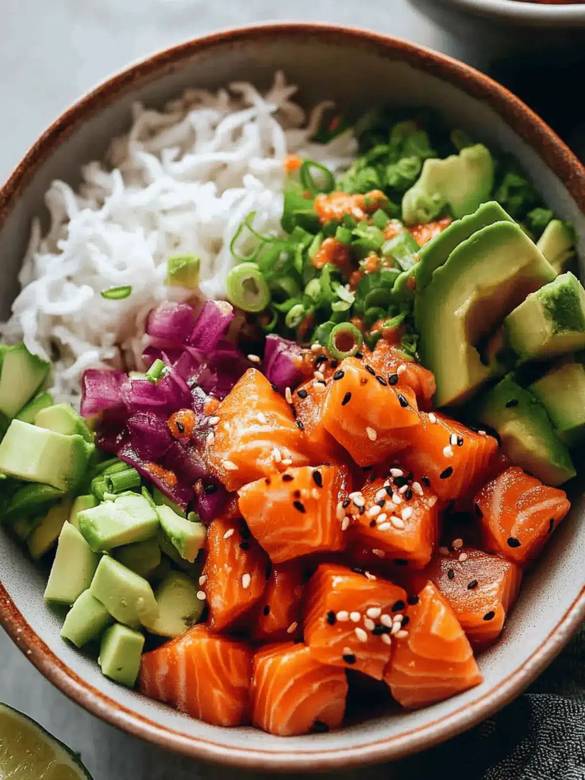 Easy Salmon Poke Bowl Recipe for a Weeknight Feast 4 Salmon Poke Bowl