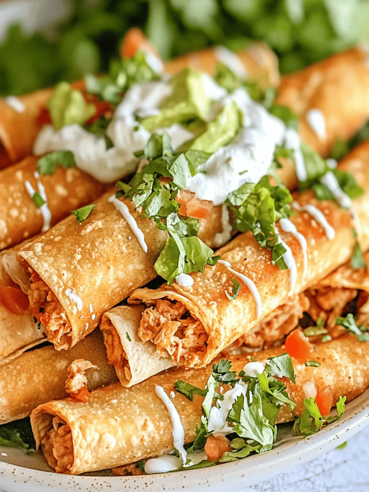 Spicy Chicken Taquitos: Your New Go-To Crunchy Delight 3 Spicy Chicken Taquitos