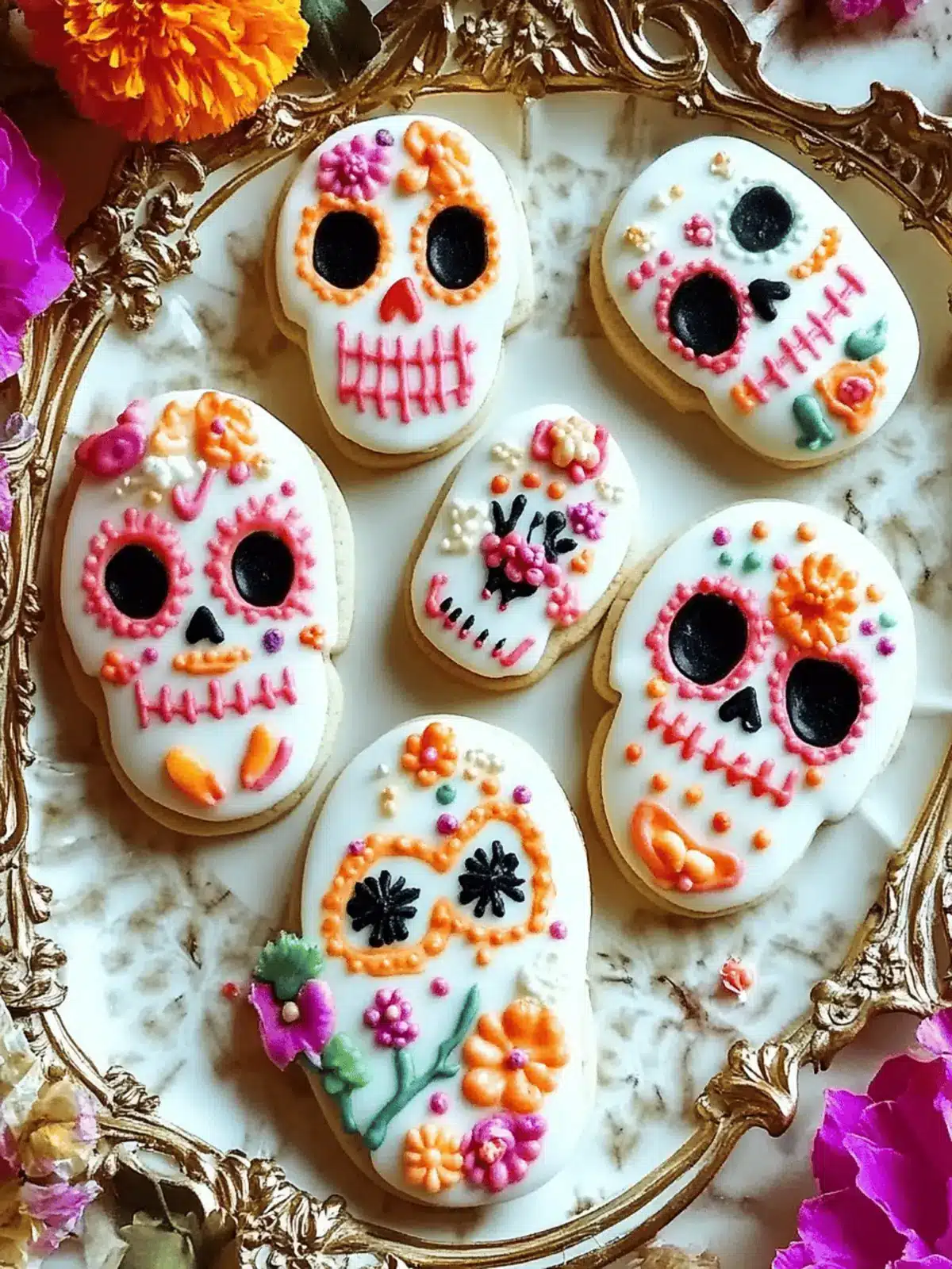 Sugar Skull Cookies