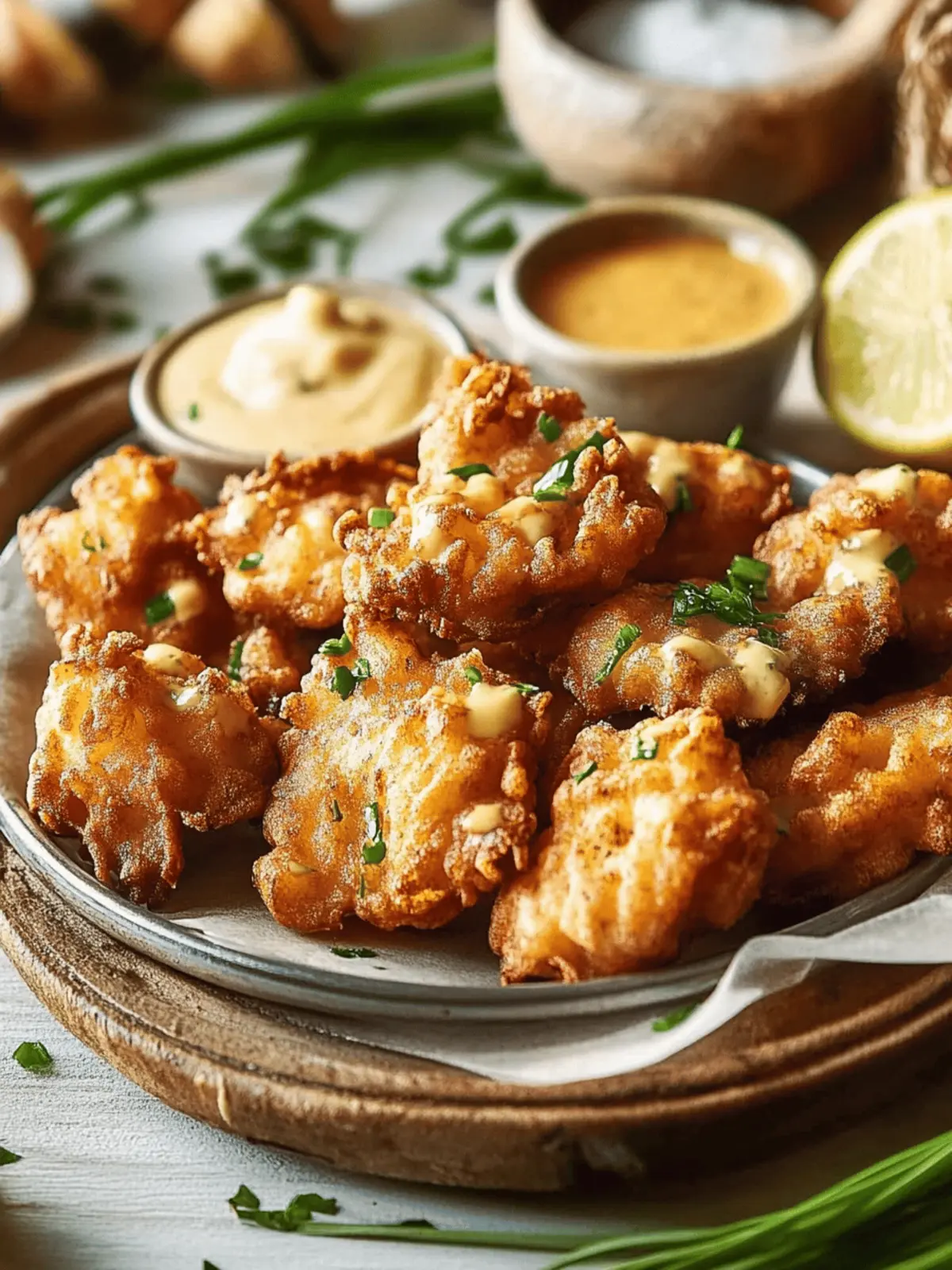 Wampanoaug Clam Fritters