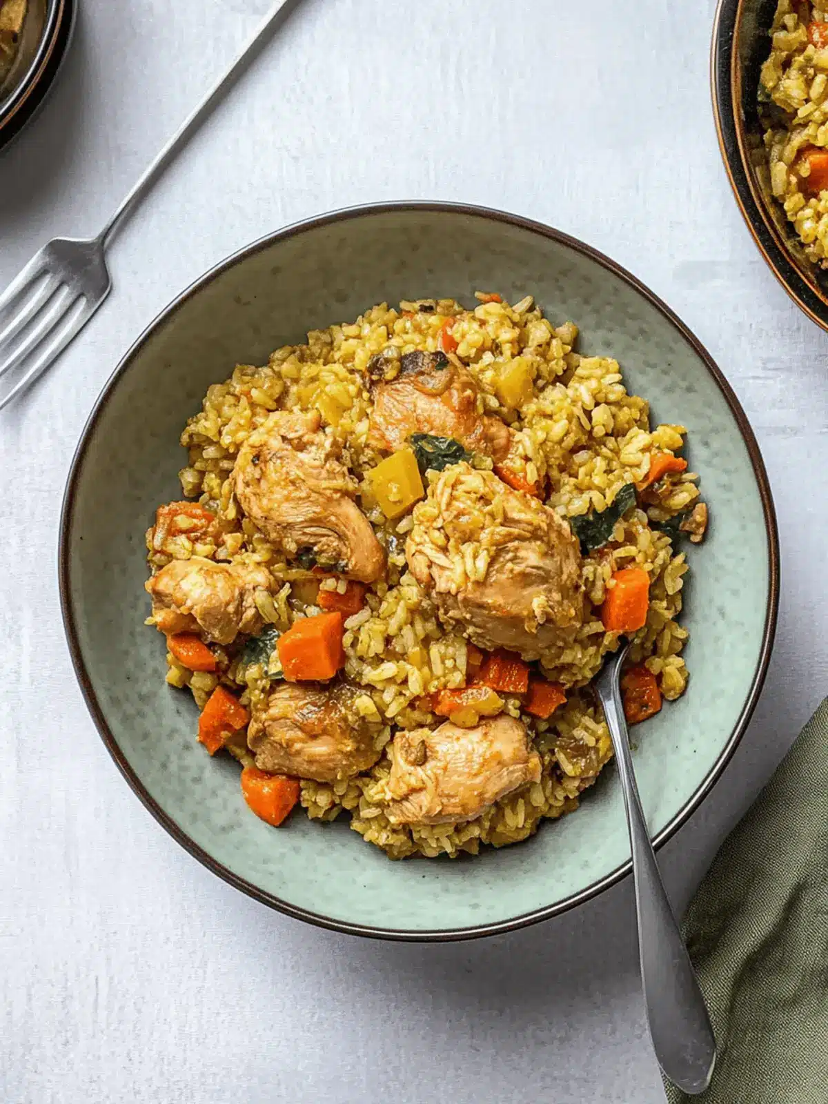 Galinhada Mineira (Brazilian Chicken and Rice From Minas Gerais)