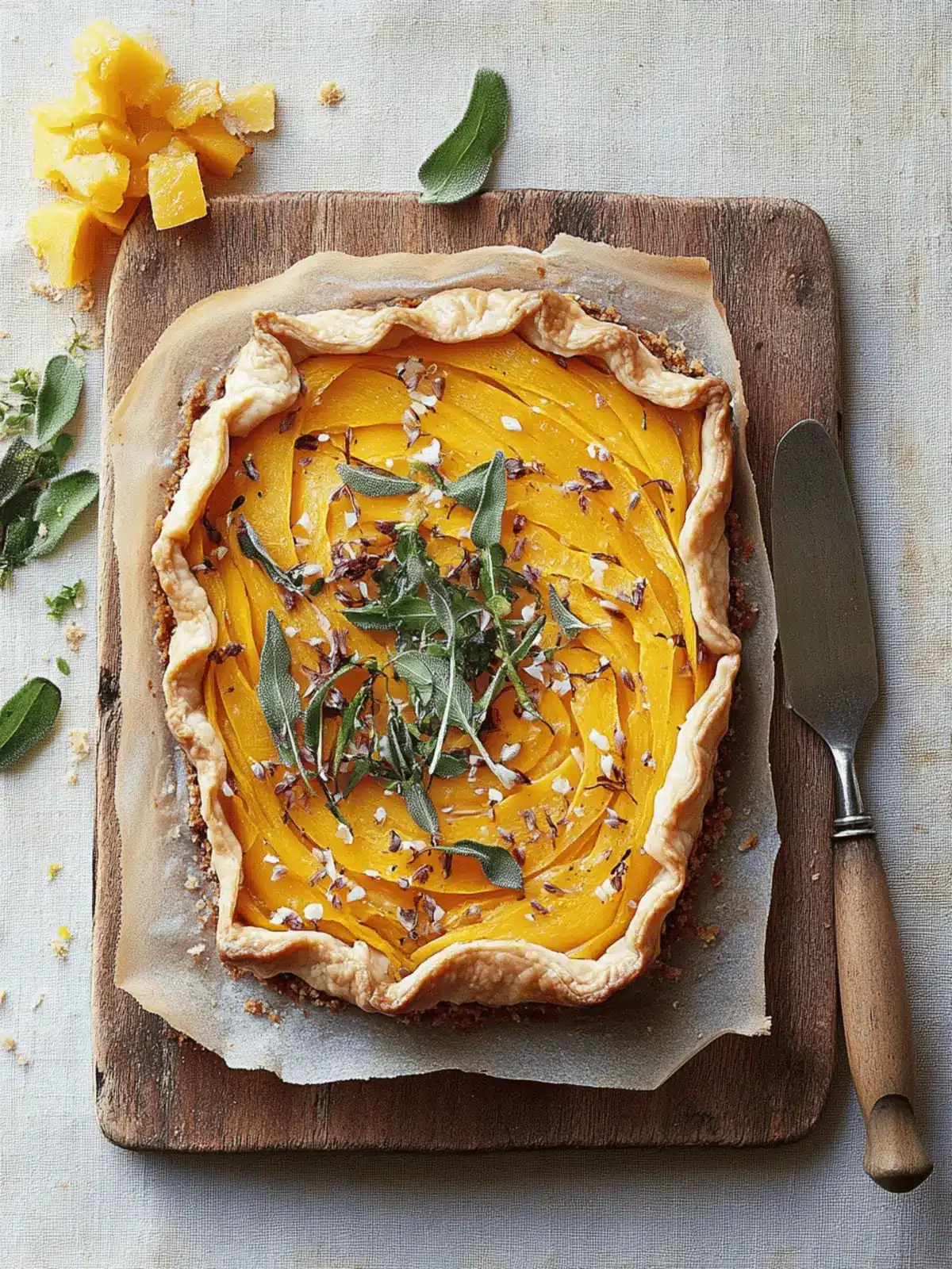 Butternut Squash-Sage Tart: Your Cozy Winter Comfort Food 4 Butternut Squash-Sage Tart