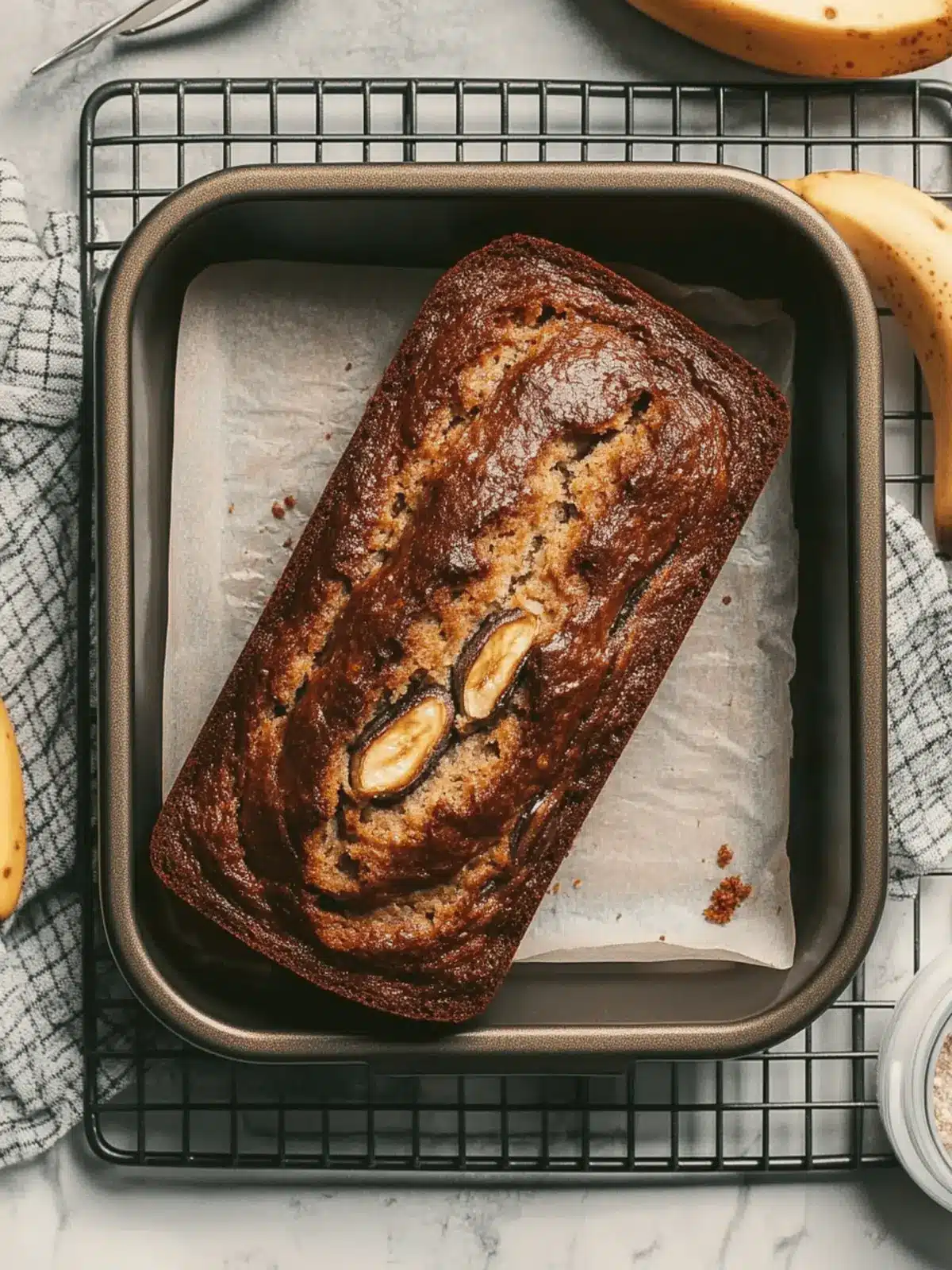 The TikTok Viral One-Bowl Banana Bread You'll Love to Bake 4 The TikTok Viral One-Bowl Banana Bread