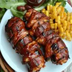 Bacon Wrapped Barbecue Chicken