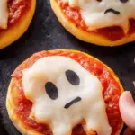 Ghost Pizza Bagels