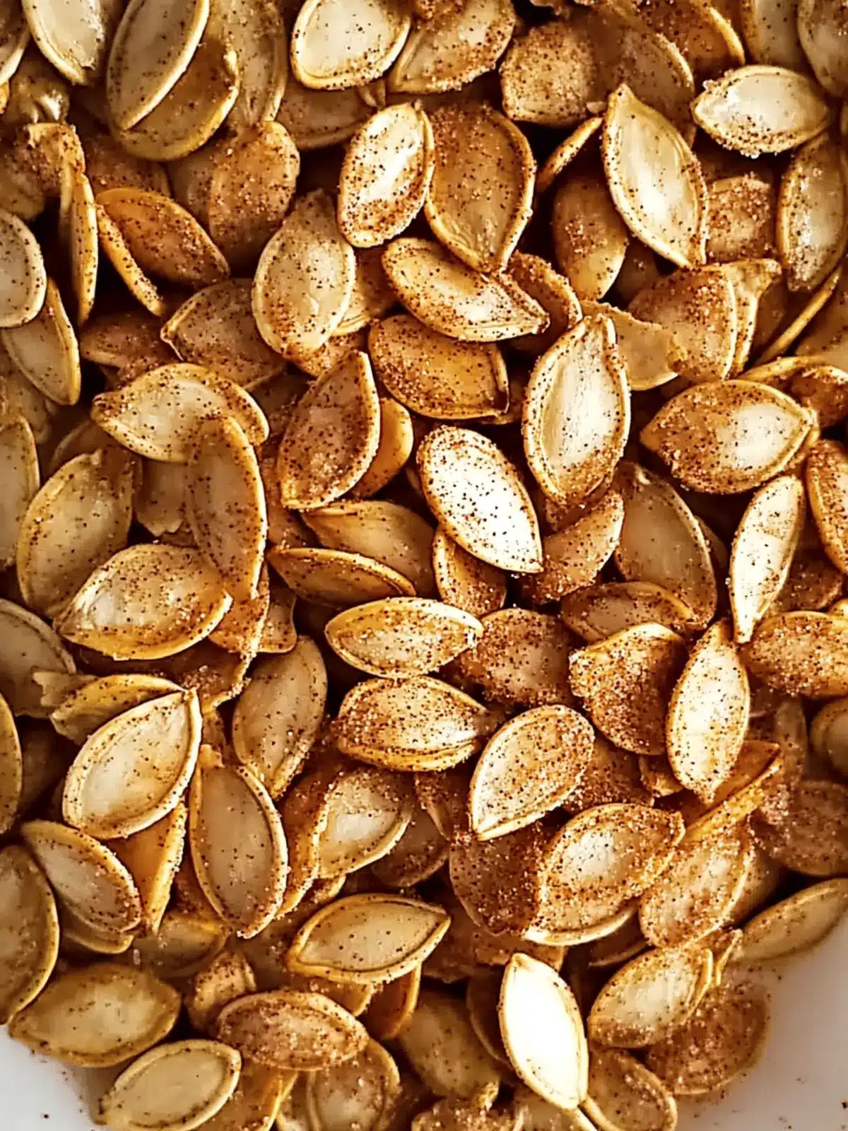 Crispy Cinnamon Sugar Pumpkin Seeds You’ll Crave! 3 Cinnamon Sugar Pumpkin Seeds
