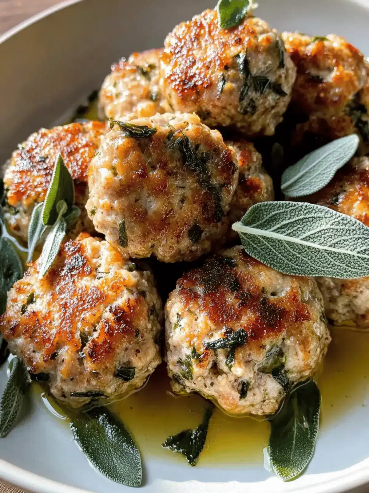 Apple and Sage Turkey Meatballs for a Cozy Dinner Night 3 Apple and Sage Turkey Meatballs