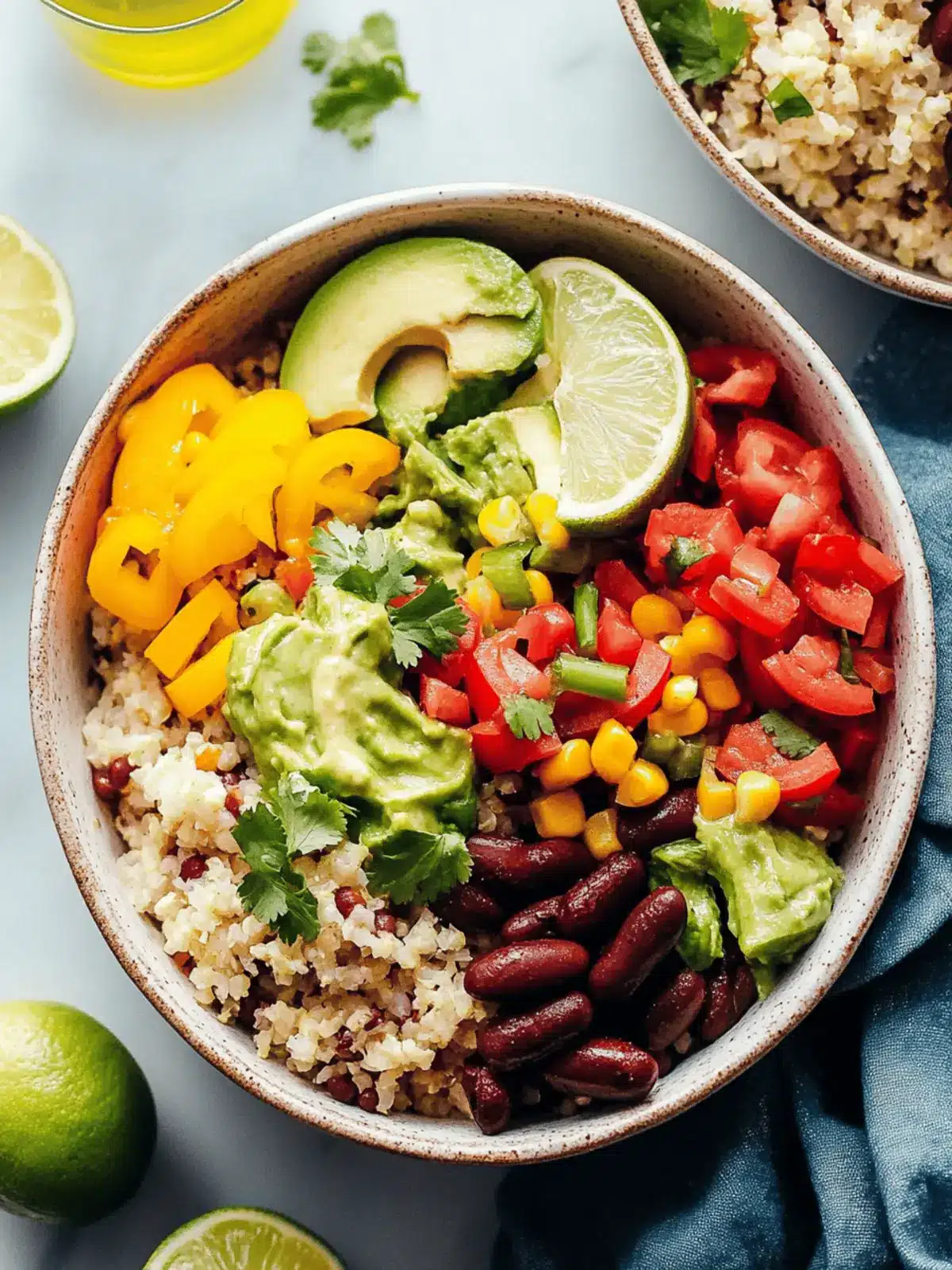 Cauliflower Rice Burrito Bowl