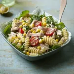 Tuna and sweetcorn pasta salad