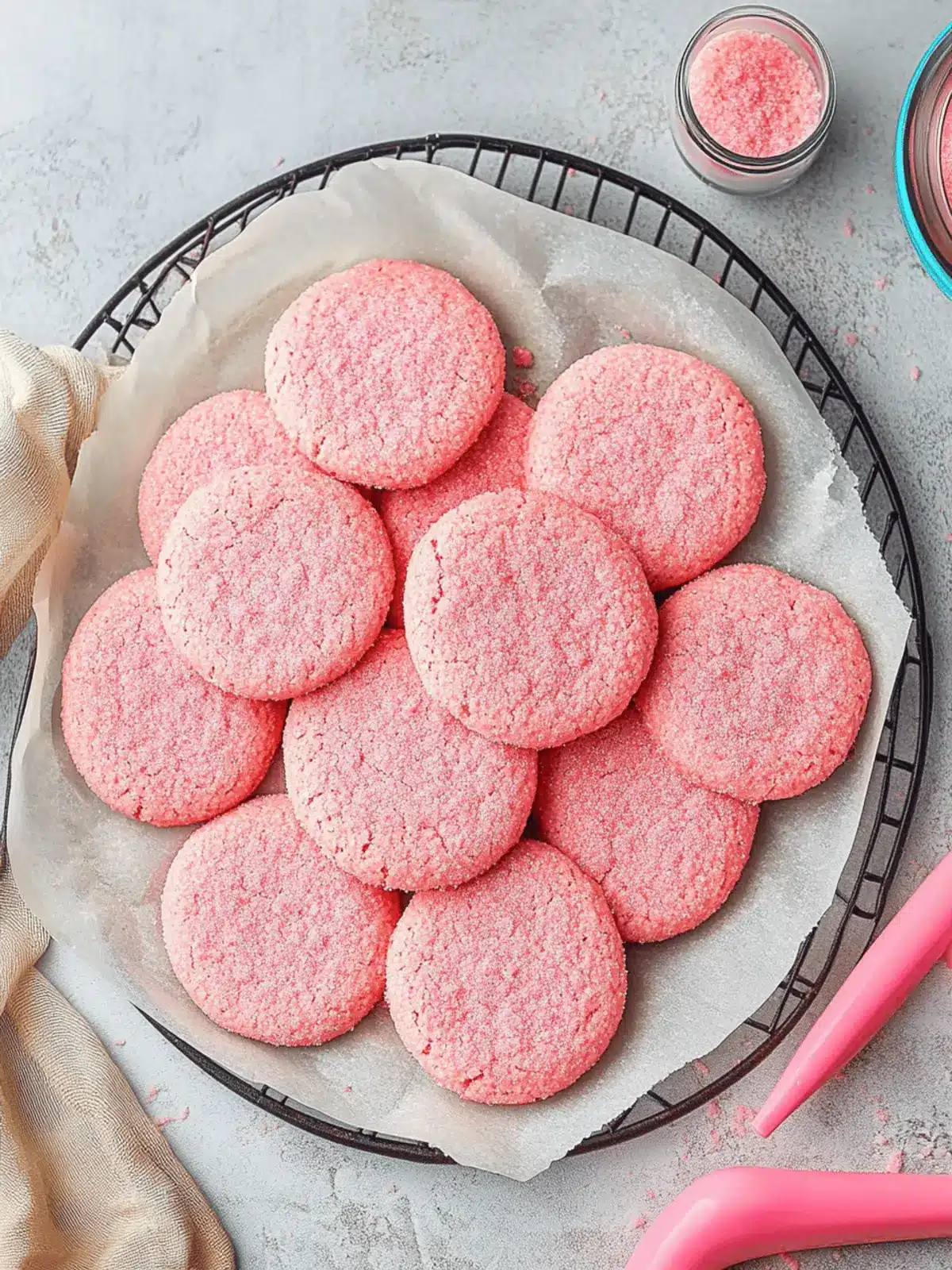 Mexican Pink Cookies: Celebrate with These Soft Sweet Treats 3 Mexican Pink Cookies