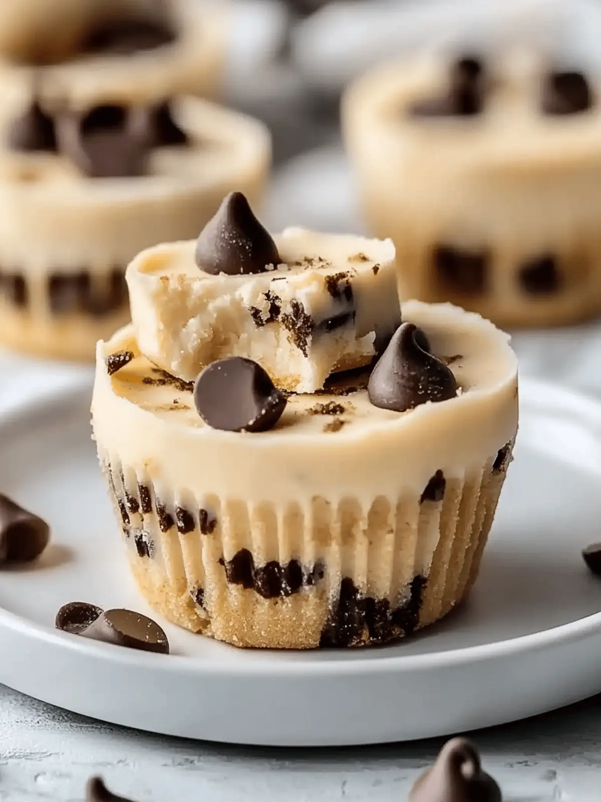 Yogurt Cookie Dough Cups: A High-Protein Treat You’ll Love 4 Yogurt Cookie Dough Cups