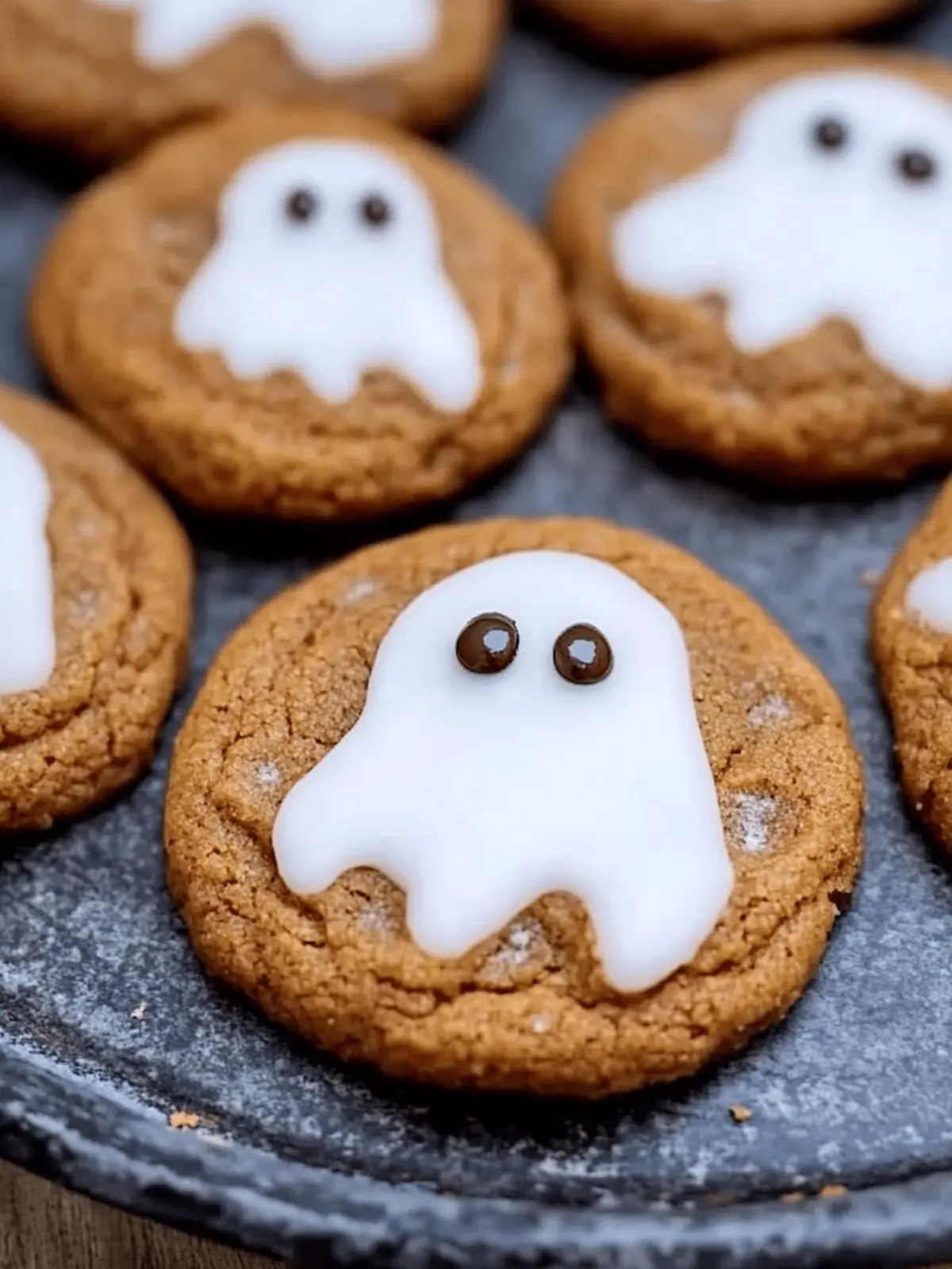 Spooky Ghost Brown Butter Pumpkin Cookies to Wow Your Guests 3 Spooky Ghost Brown Butter Pumpkin Cookies