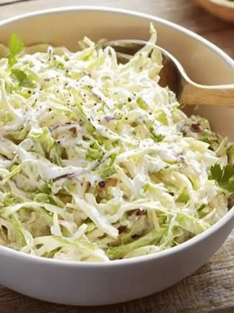 Caraway Coleslaw with Citrus Mayonnaise