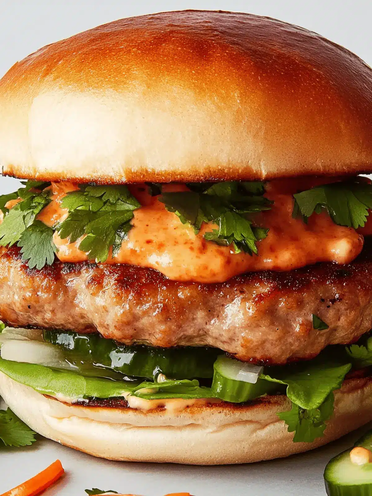 Bánh Mì Turkey Burgers That Transform Your Dinner Game 2 Bánh Mì Turkey Burgers
