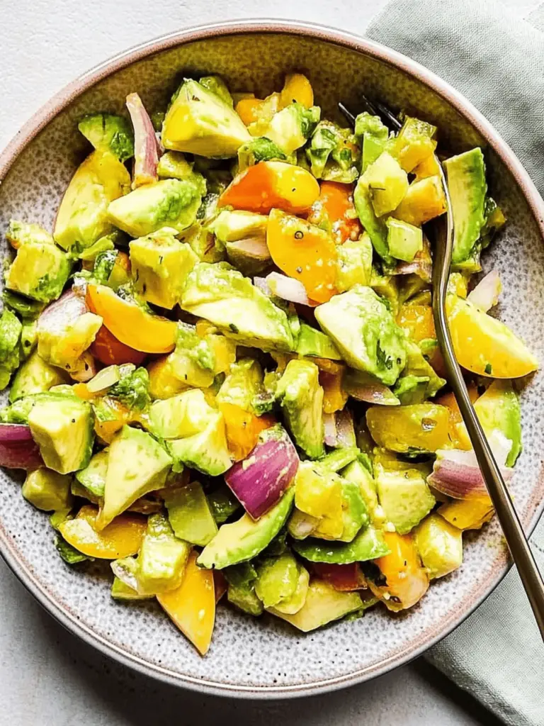 Ensalada de Aguacate (Avocado Salad)
